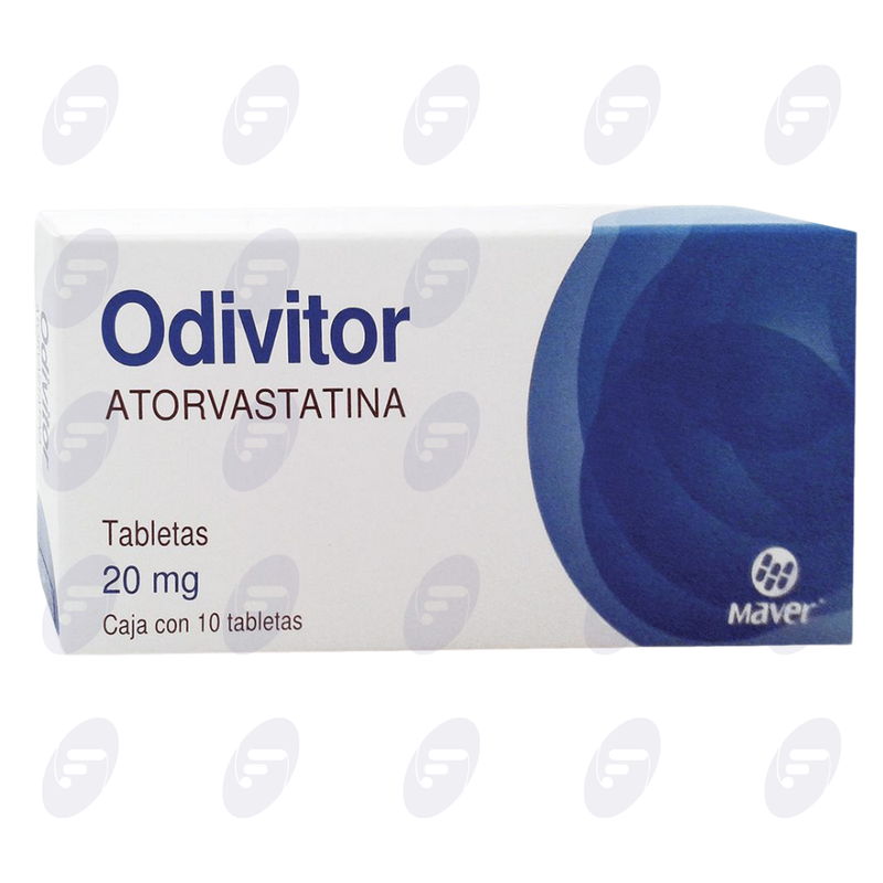 ODIVITOR    20 MG.CAJA C/10 TABS.
