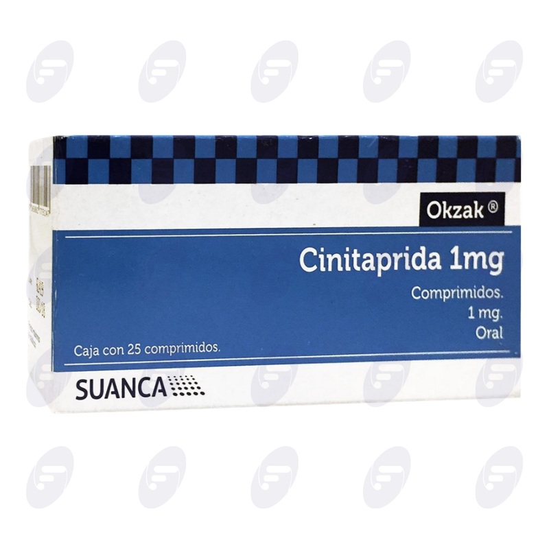 OKZAR    1 MG. CAJA C/FCO.  25 TABS.