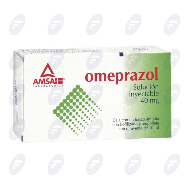 OMEPRAZOL  AMSA 40 MG. SOL.INY.