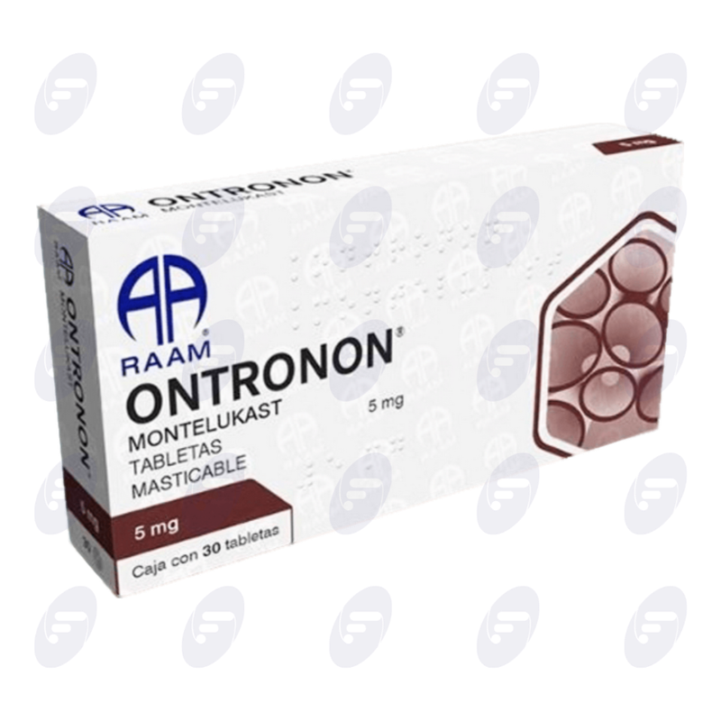 ONTRONON 5 MG CAJA C/30 TABS MASTICABLES