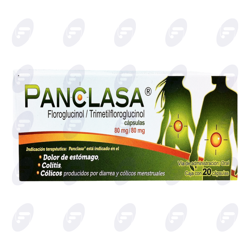 PANCLASA 80 MG.CAJA /20 CAPS.