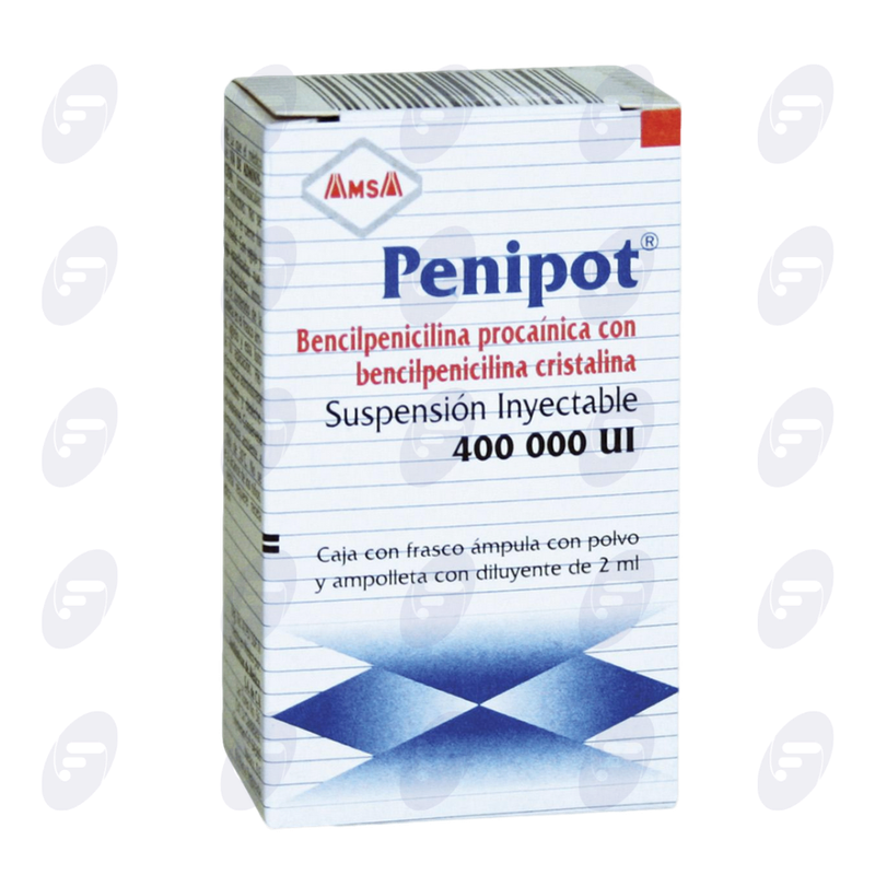 PENIPOT          400 U.I.CAJA C/FCO.AMP.