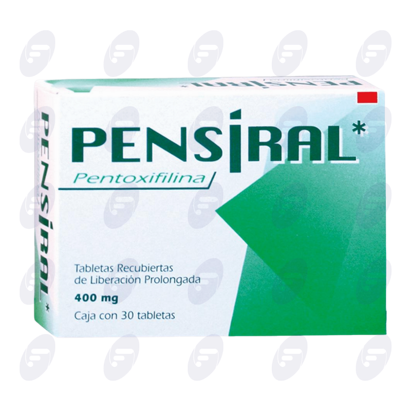 PENSIRAL          400 MG.CAJA C/30 TABS.