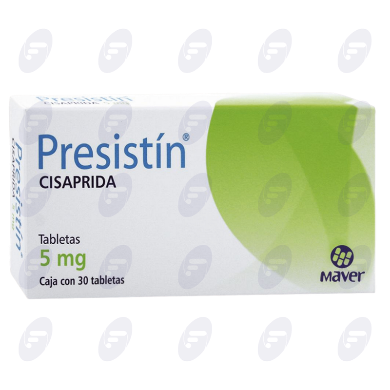 PRESISTIN           5 MG.CAJA C/30 TABS.