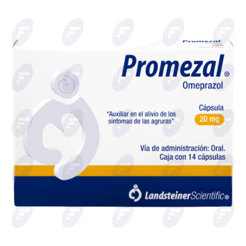 PROMEZAL 20 MG CAJA C/14 CAPSULAS