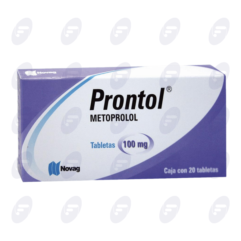 PRONTOL    100 MG.CAJA C/20 TABS.