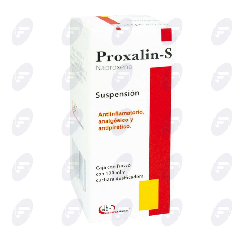 PROXALIN-S     125 MG.FCO.C/100 ML.SUSP.