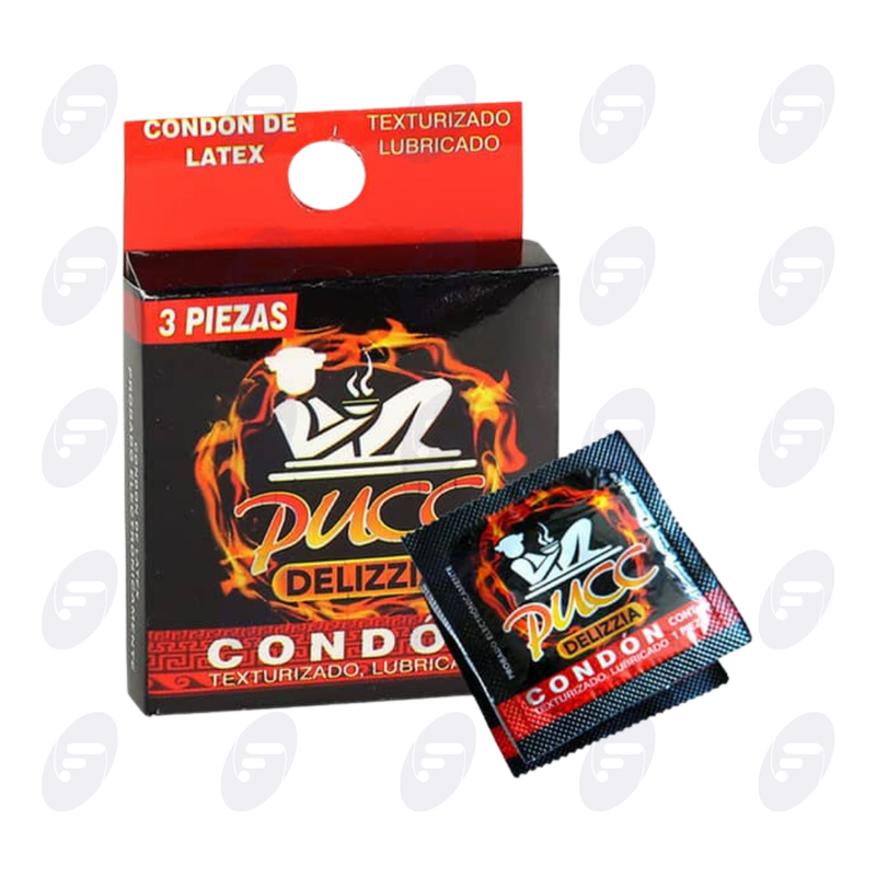 PUCC DELIZZIA (ROJO) CAJA C/3