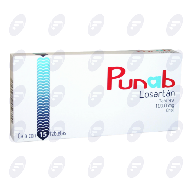 PUNAB      100 MG. CAJA C/15 TABS.