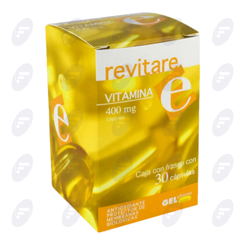 REVITARE    400 MG.CAJA C/FCO C/30 CAPS