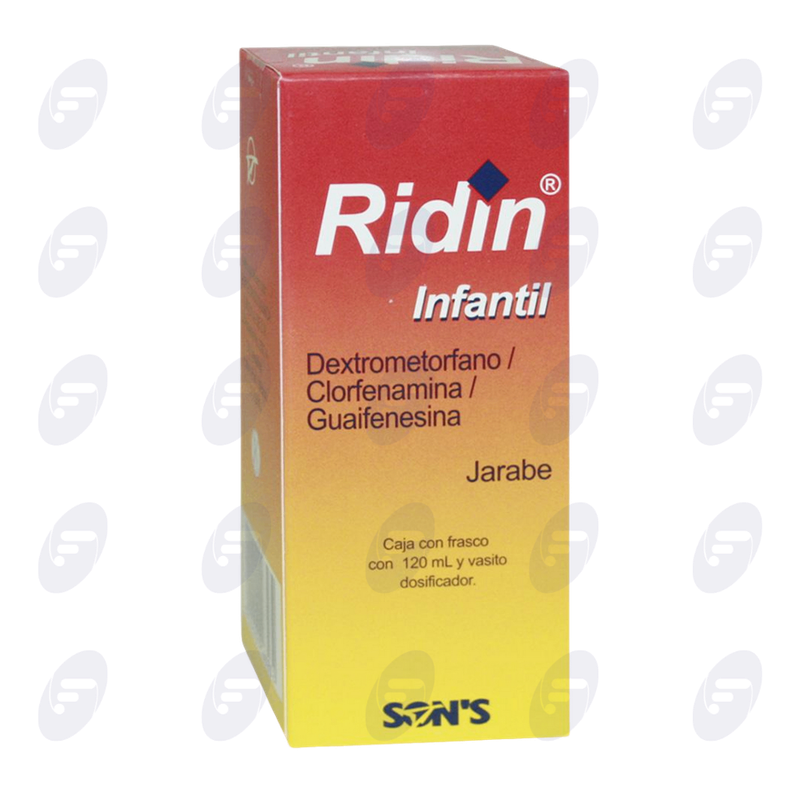 RIDIN PEDIATRICO         FCO.C/120 ML.JBE.