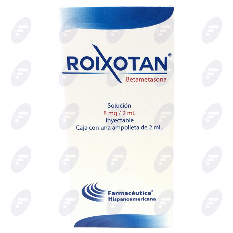ROIXOTAN  8MG CAJA C/1 AMP 2ML. IM.INY.