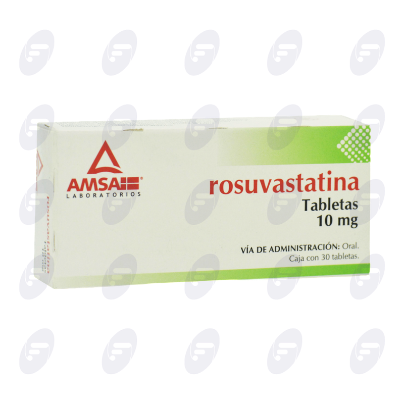 ROSUVASTATINA  10 MG. FCO. C/30 TABS.