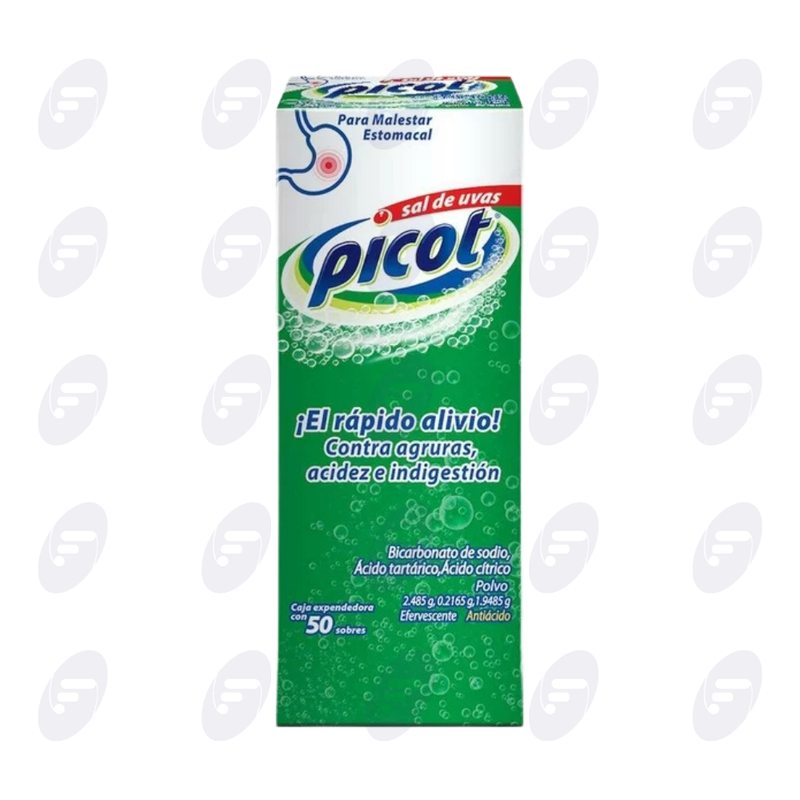 SAL DE UVAS PICOT EXHIBIDOR C/50 SOBRES