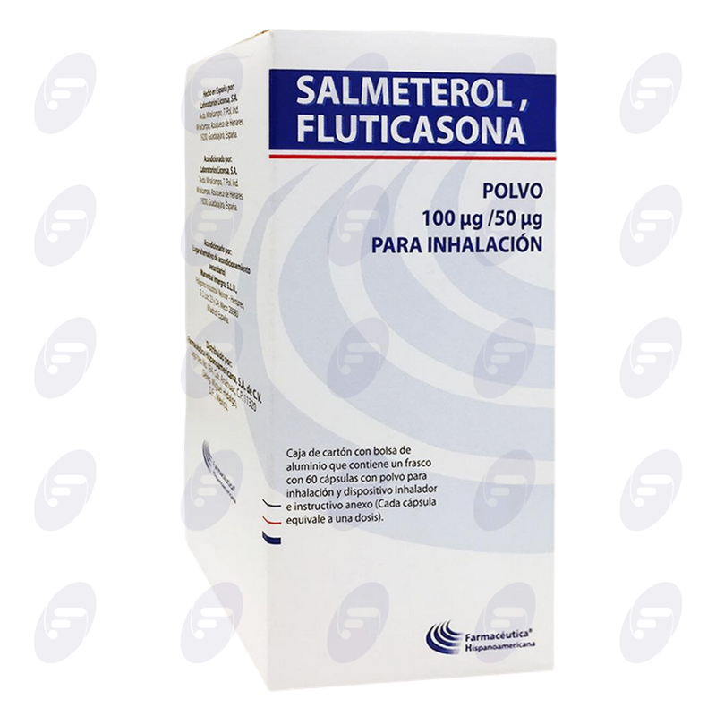 SALMETEROL,FLUTICA.50/100 MGC/60C.POLVO
