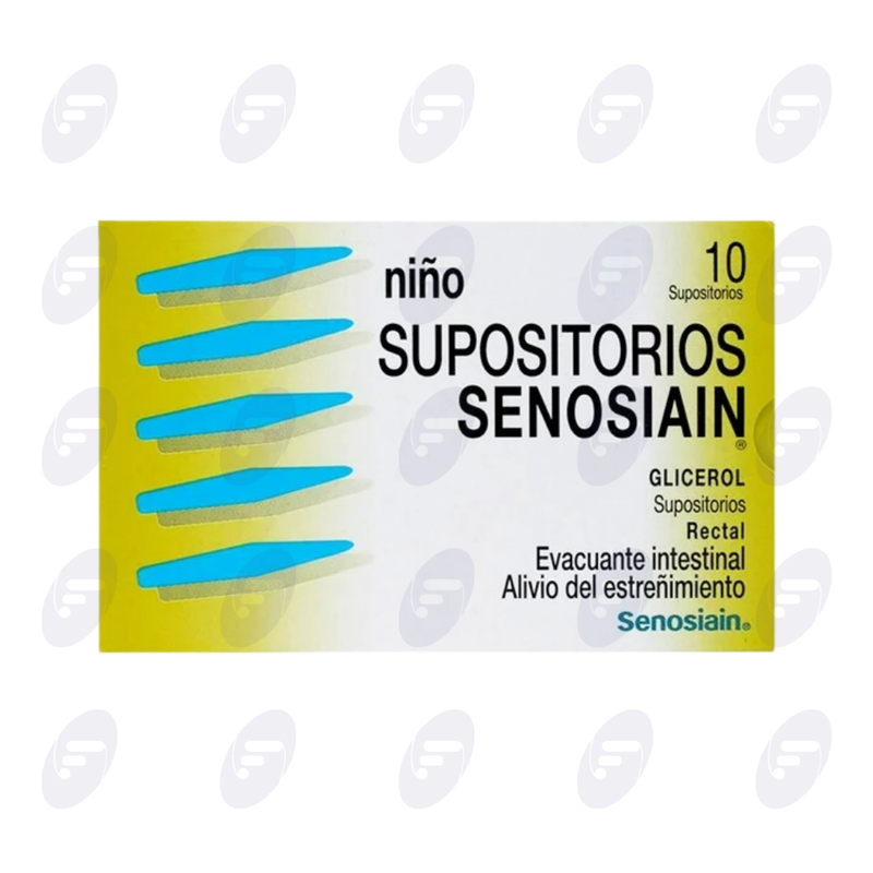 SENOSIAIN NIÑO CAJA C/10 SUPOSITORIOS