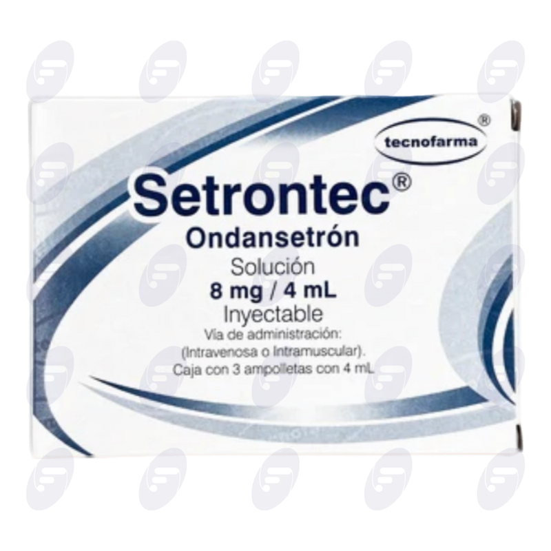 SETRONTEC 8MG/4ML CAJA C/3 AMP C/4ML