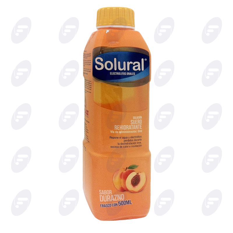 SOLURAL             500 ML.SABOR DURAZNO