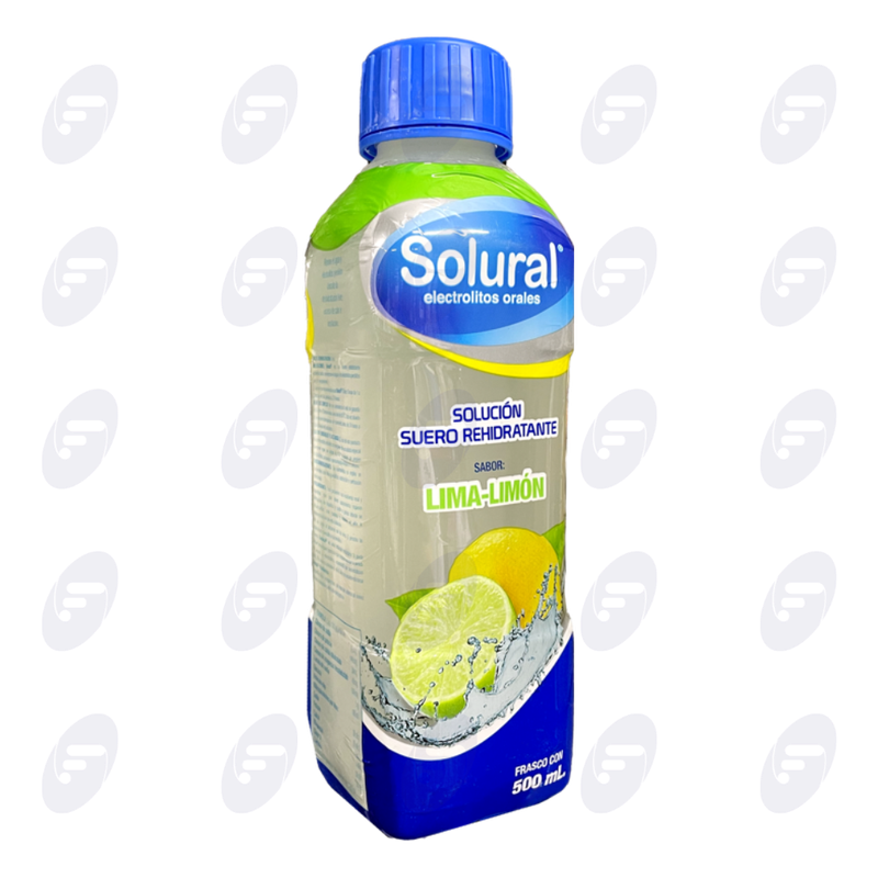 SOLURAL 500 ML.SABOR LIMA-LIMON