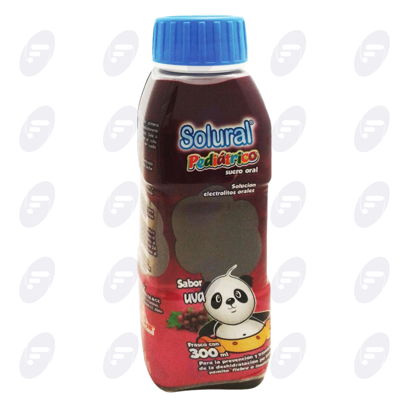 SOLURAL PEDIATRICO FCO. C/300 ML. UVA