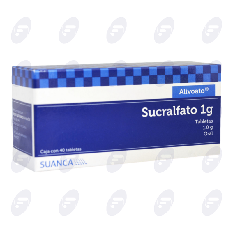 SUCRALFATO (ALIVOATO) 1 GR.FCO.C/40 TABS