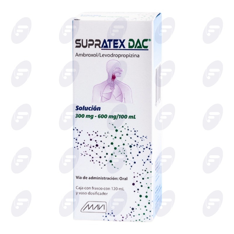 SUPRATEX 600MG/100ML JARABE FCO 120 ML