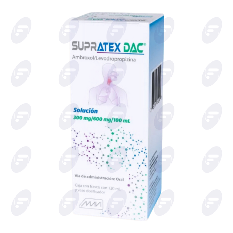 SUPRATEX DAC FRASCO C/120 ML SOLUCION