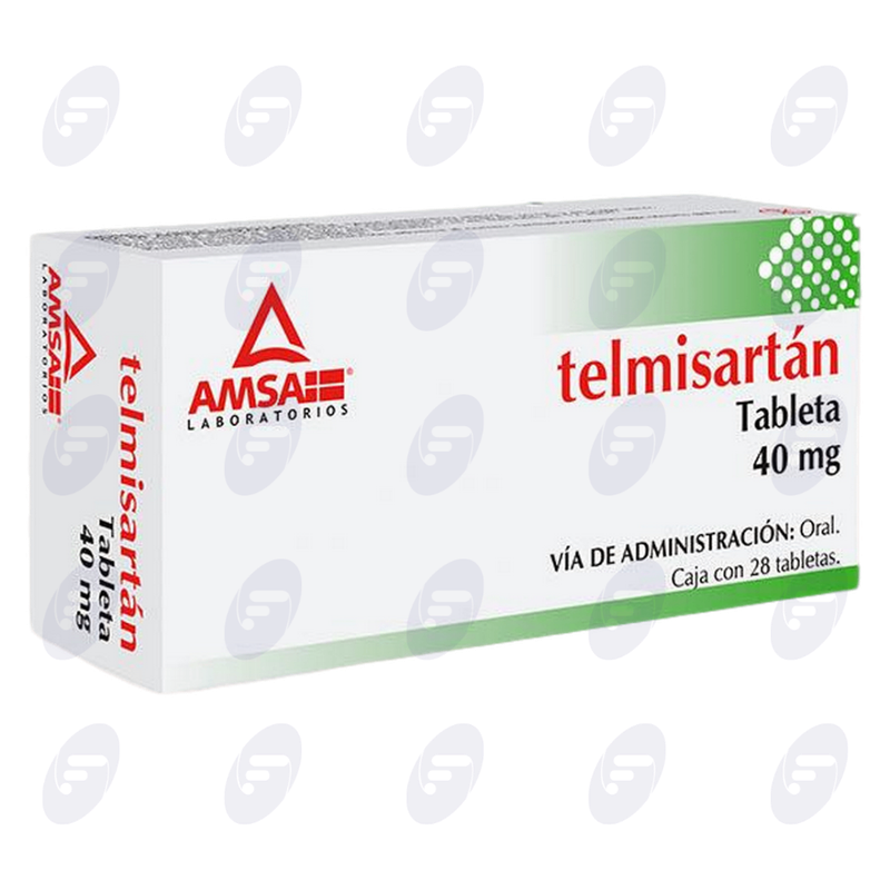 TELMISARTAN 40 MG CAJA C/28 TAB