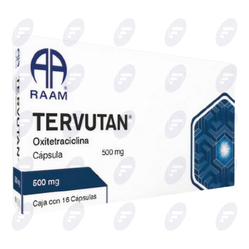 TERVUTAN 500 MG CAJA C/16 CAPS