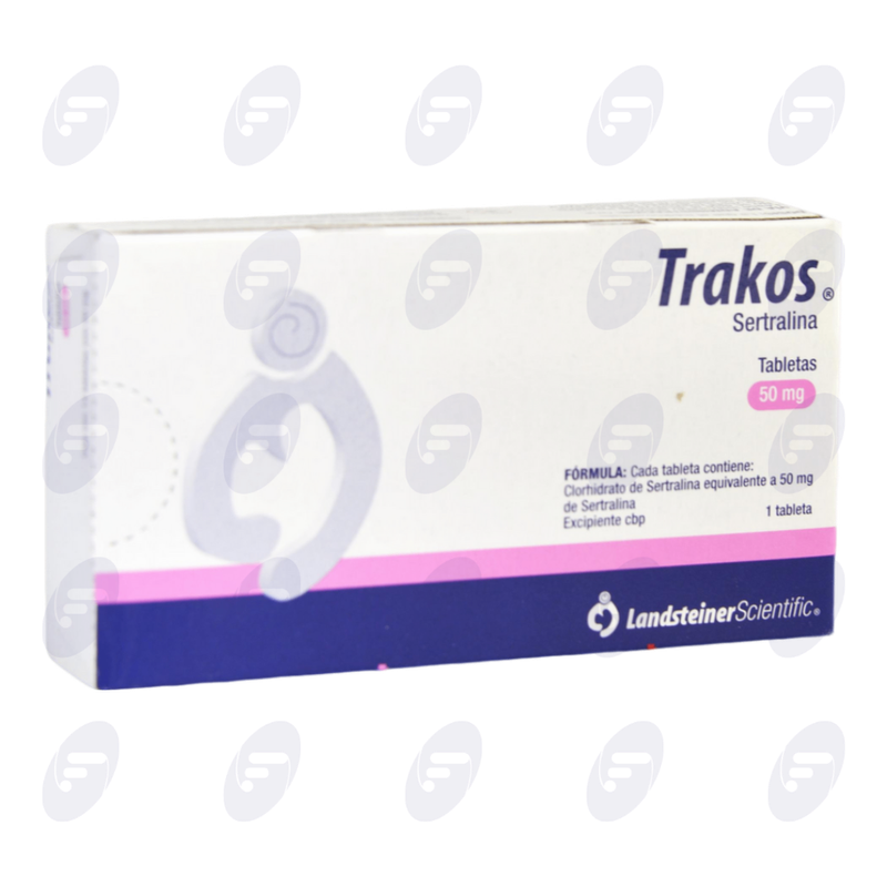 TRAKOS  (SERTRALINA) 50 MG CAJA C/14 TAB