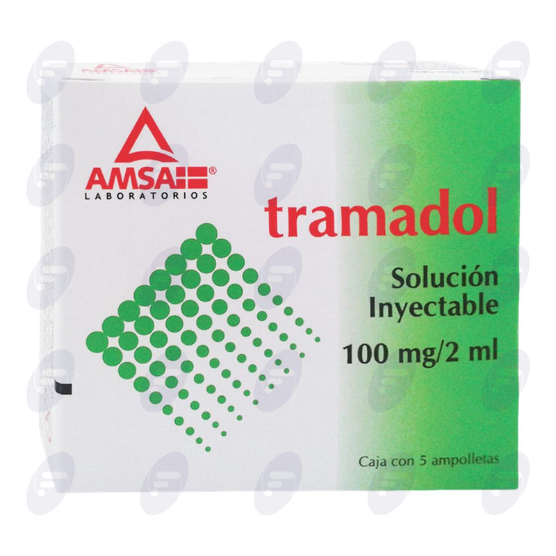 TRAMADOL AMSA  CAJA C/5 AMP. SOL.INY.