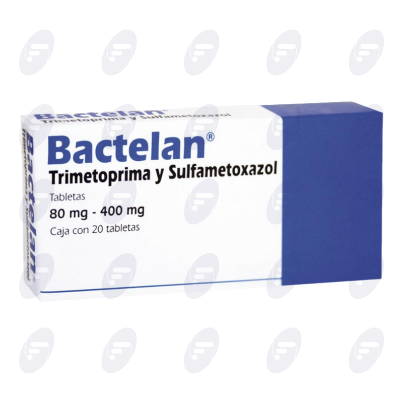 TRIME/SULFA (BACTELAN)  80/400 MG.CAJA C/20 TABS.