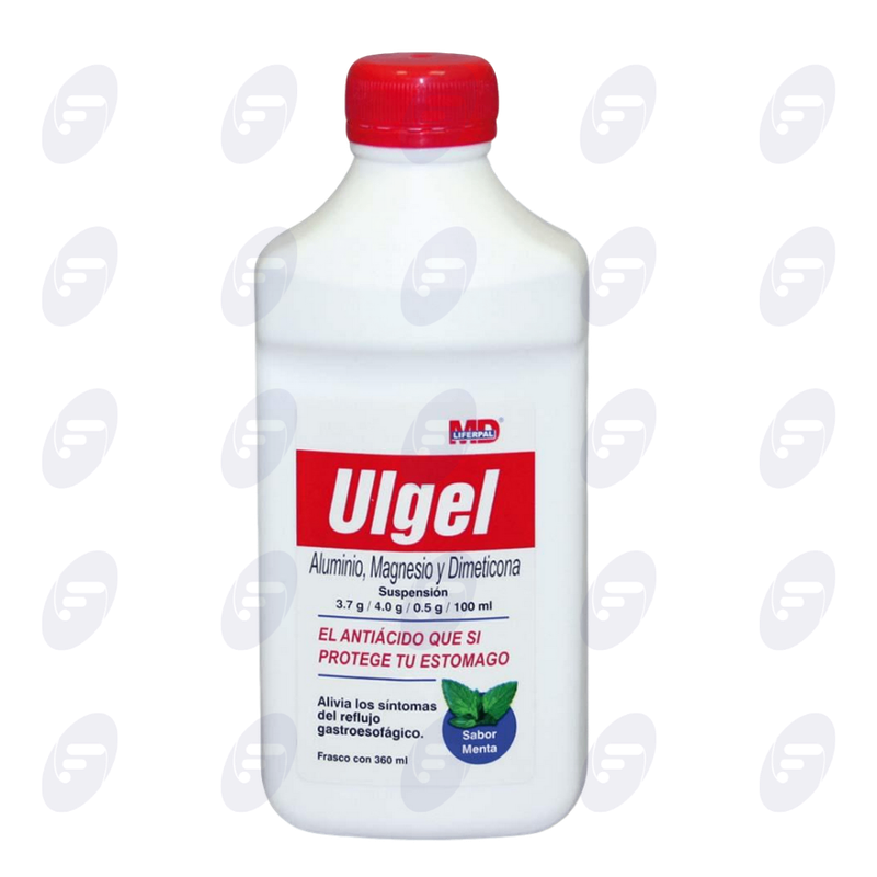 ULGEL                 FCO.C/360 ML.SUSP.
