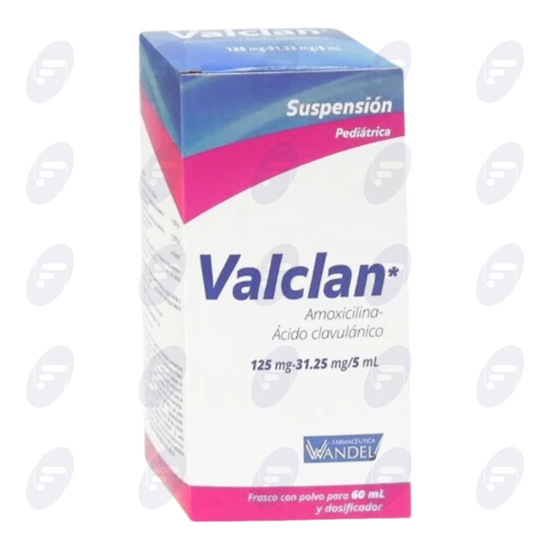 VALCLAN 125 MG 31.5 7 5 ML FCO. 60 ML.