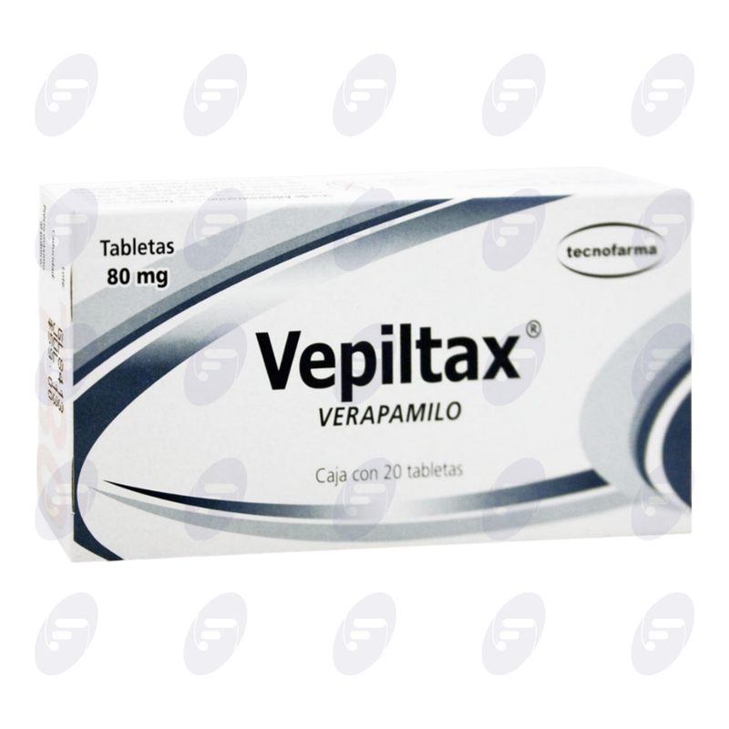 VEPILTAX           80 MG.CAJA C/20 TABS.