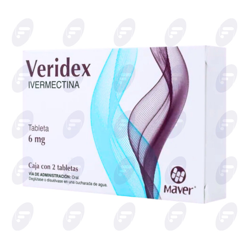 VERIDEX 6MG CAJA C/2 TAB