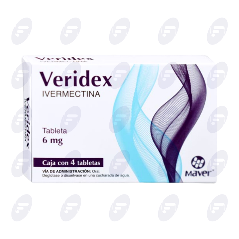 VERIDEX 6MG CAJA C/4 TAB