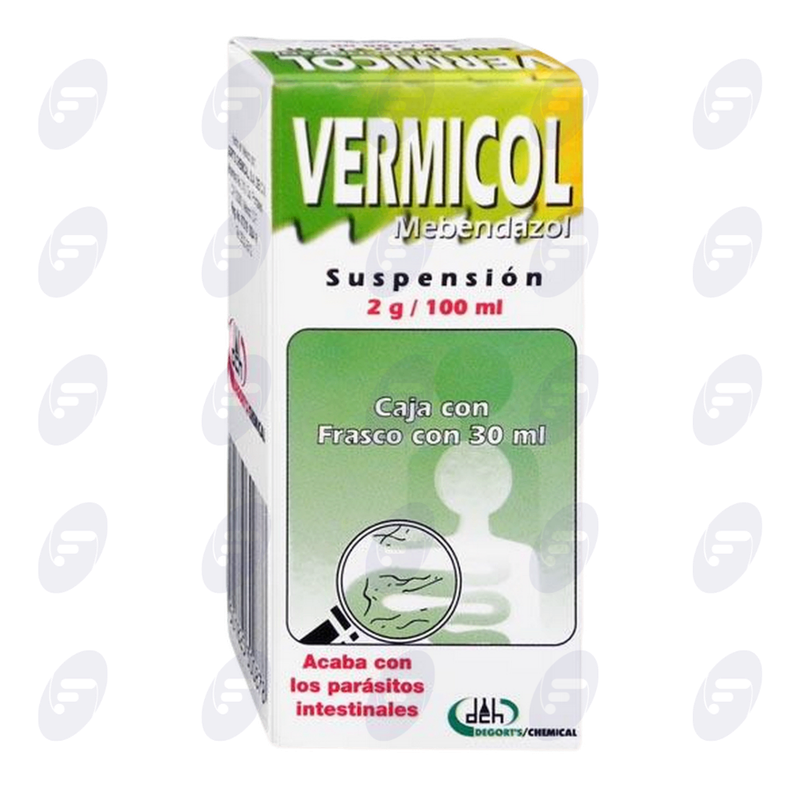 VERMICOL  100 MG./5 ML.FCO.C/30 ML.SUSP.