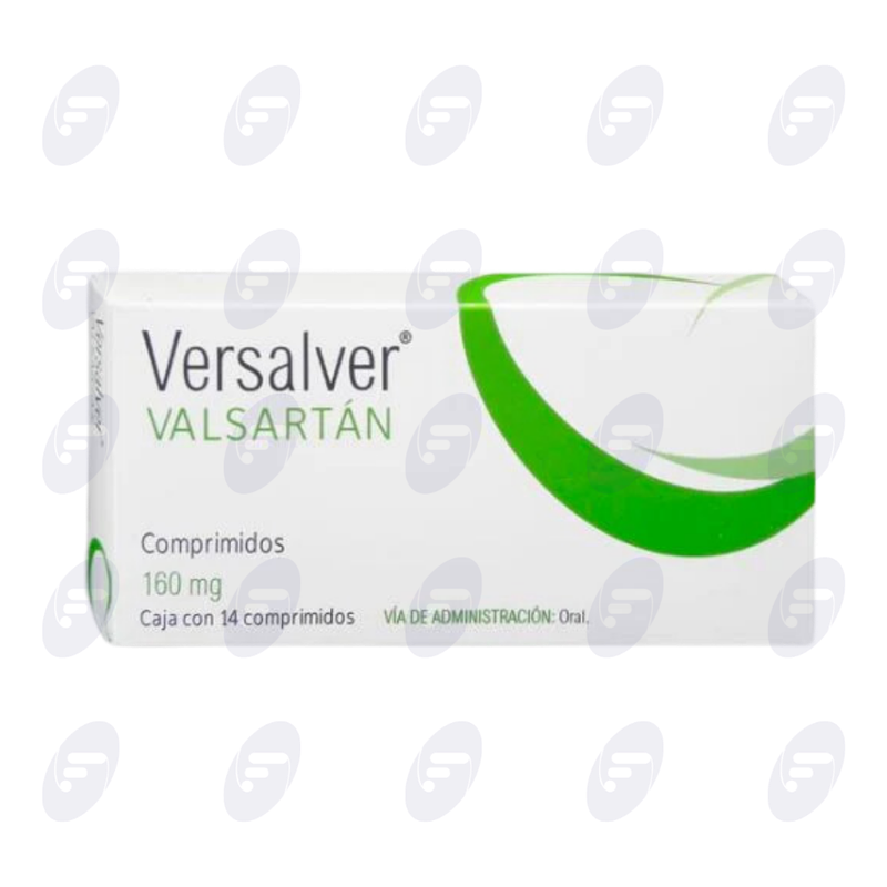 VERSALVER  160 MG CAJA C/14 COMP