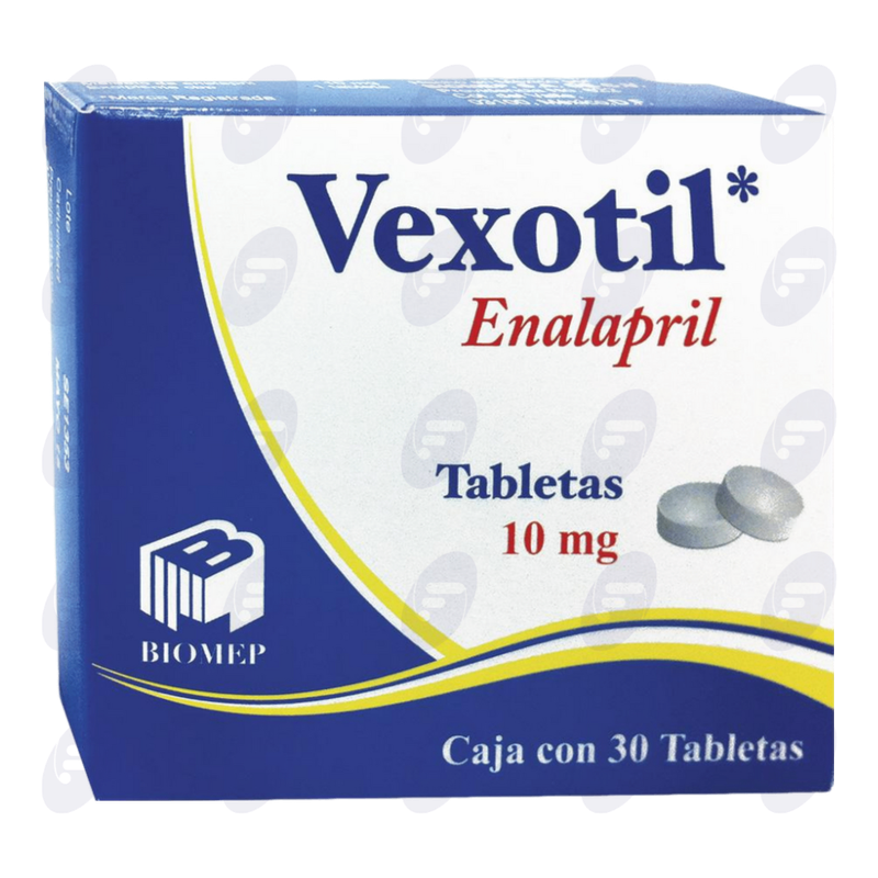 VEXOTIL            10 MG.CAJA C/30 TABS.