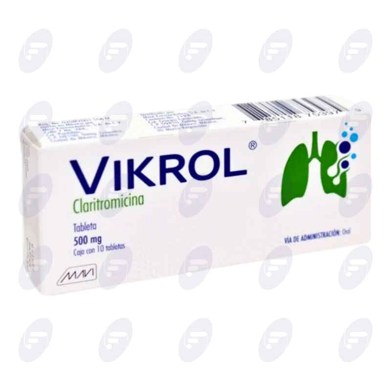 VIKROL        500 MG. CAJA C/10 TABS.