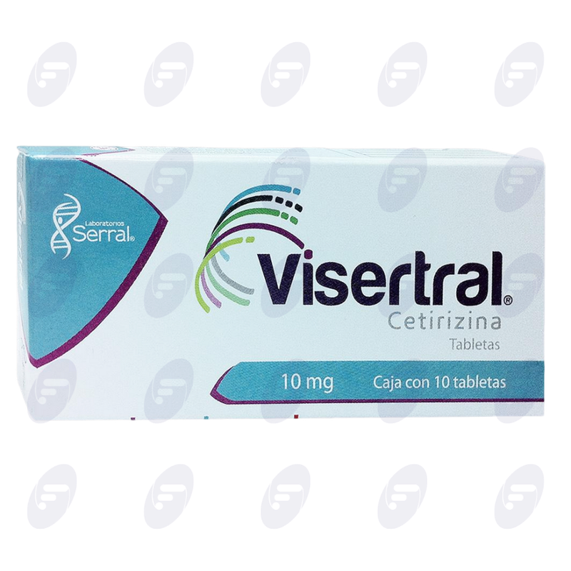 VISERTRAL (CETIRIZINA)   10MG. C/10 TAB.