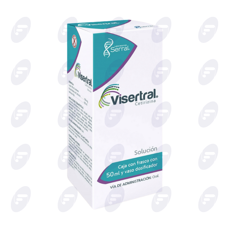 VISERTRAL 100 MG. CAJA  C/50 ML.SOLUCION