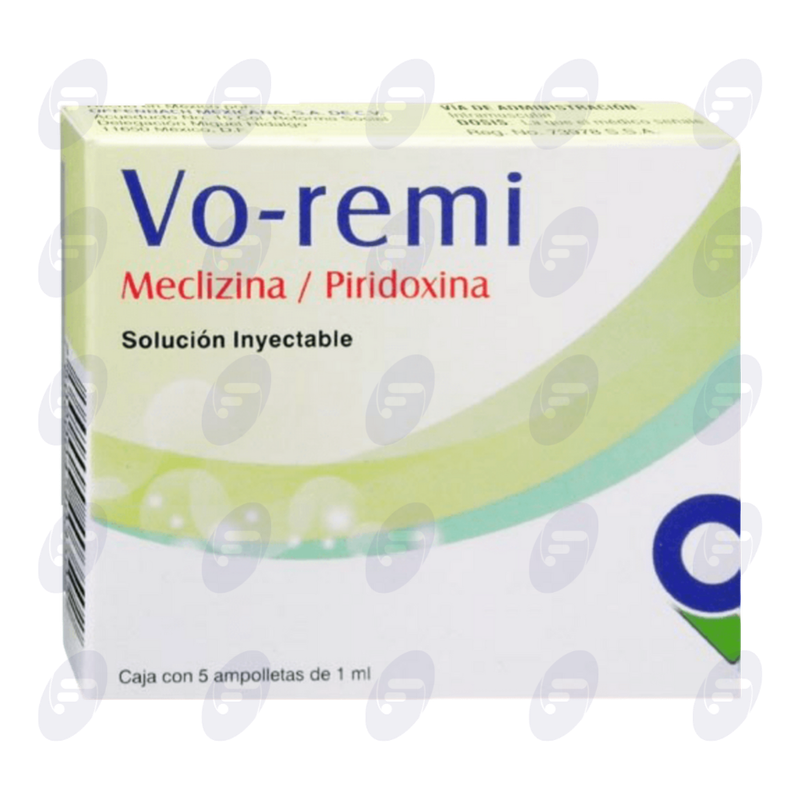 VO REMI      25/50 MG.CAJA C/5 AMP.1 ML.