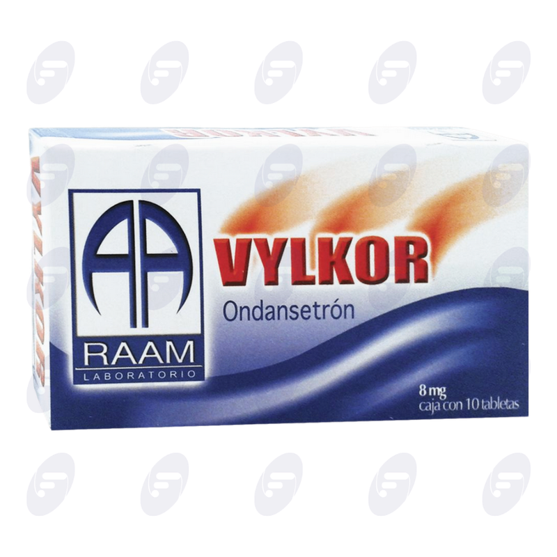 VYLKOR    8 MG.CAJA C/10 TABS.
