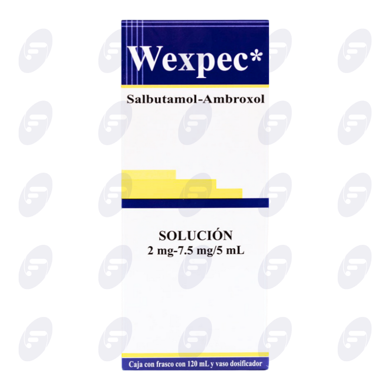 WEXPEC 2 MG /7.5 MG C/120 ML SOL