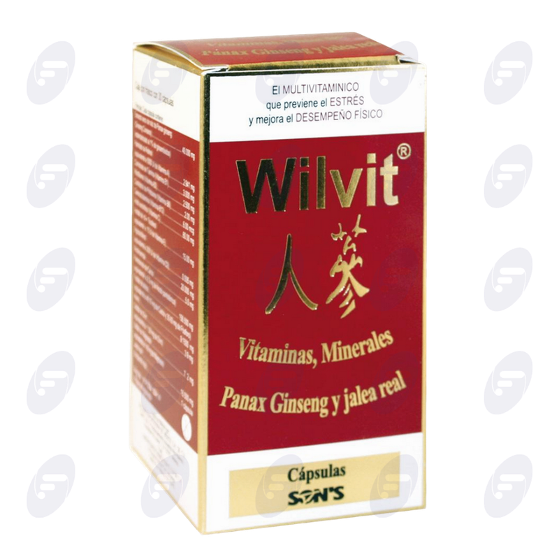WILVIT                   FCO. C/30 CAPS.