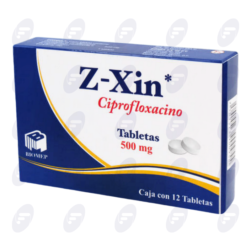 Z-XIN 500 MG CAJA C/12 TABS