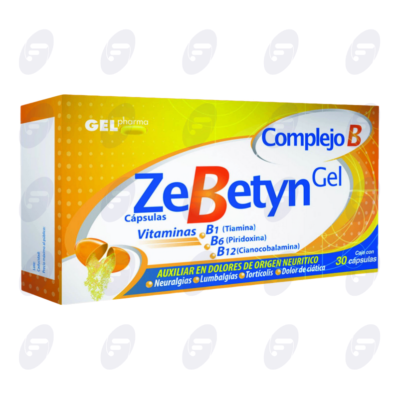 ZEBETYN GEL         CAJA C/30 CAPS.