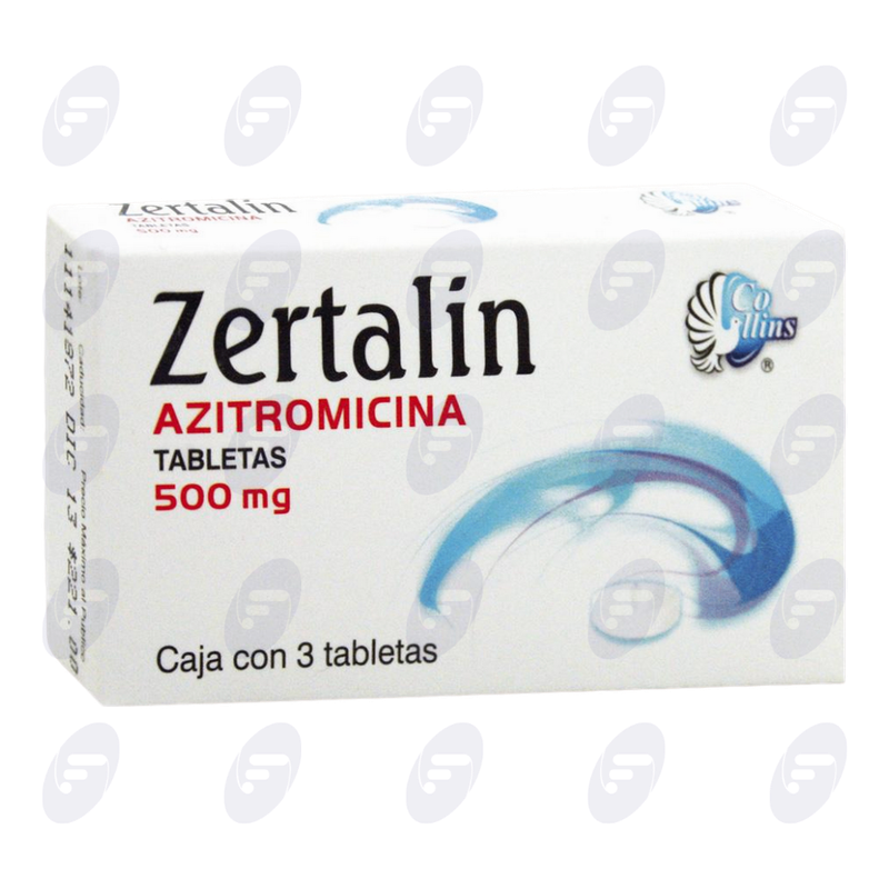 ZERTALIN            500 MG.CAJA C/3 TABS